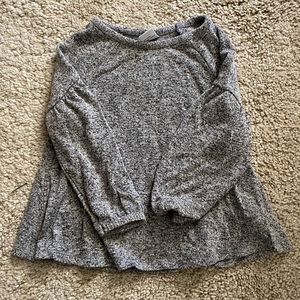 2 for $12 - Gray Baby shirt w/ puff sleeve detail